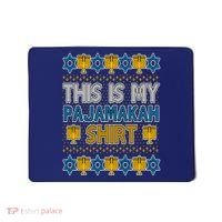 This Is My Pajamakah Shirt Ugly Hanukkah Sweater Mousepad thumb 0