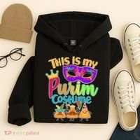 This Is My Purim Costume Hoodie thumb 4
