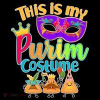 This Is My Purim Costume Sweatshirt thumb 3