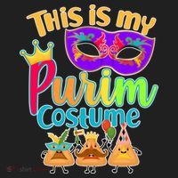 This Is My Purim Costume Beanie thumb 2