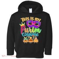 This Is My Purim Costume Toddler Hoodie thumb 0