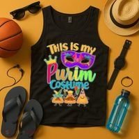 This Is My Purim Costume Tank Top thumb 4