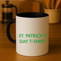This Is My St. Patrick's Day Shirt Text Logo Coffee Mug thumb 4