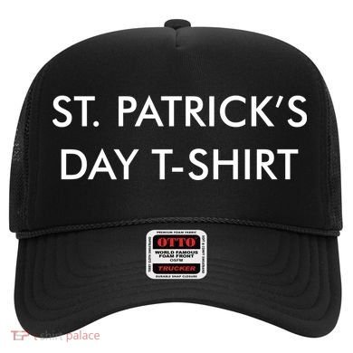 This Is My St. Patrick's Day Shirt Text Logo Hat