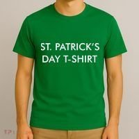 This Is My St. Patrick's Day Shirt Text Logo T-Shirt thumb 3