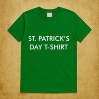 This Is My St. Patrick's Day Shirt Text Logo T-Shirt thumb 5