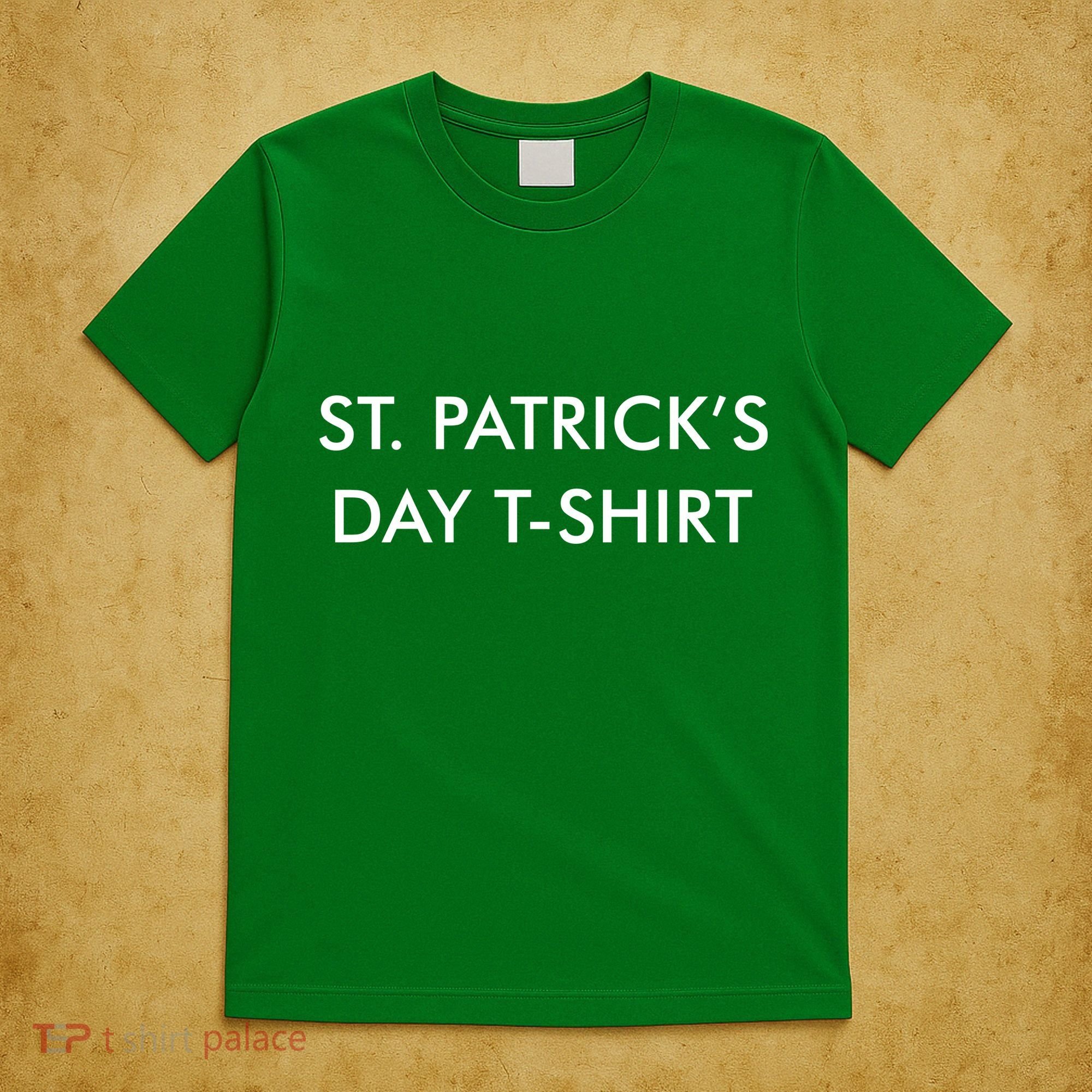 This Is My St. Patrick's Day Shirt Text Logo T-Shirt