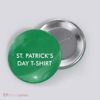 This Is My St. Patrick's Day Shirt Text Logo Button thumb 0