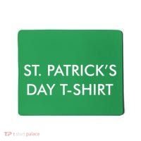 This Is My St. Patrick's Day Shirt Text Logo Mousepad thumb 0