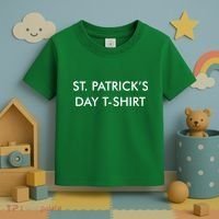 This Is My St. Patrick's Day Shirt Text Logo Toddler T-Shirt thumb 3
