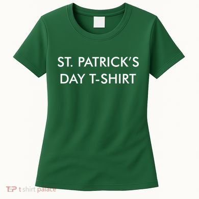 This Is My St. Patrick's Day Shirt Text Logo Women's T-Shirt