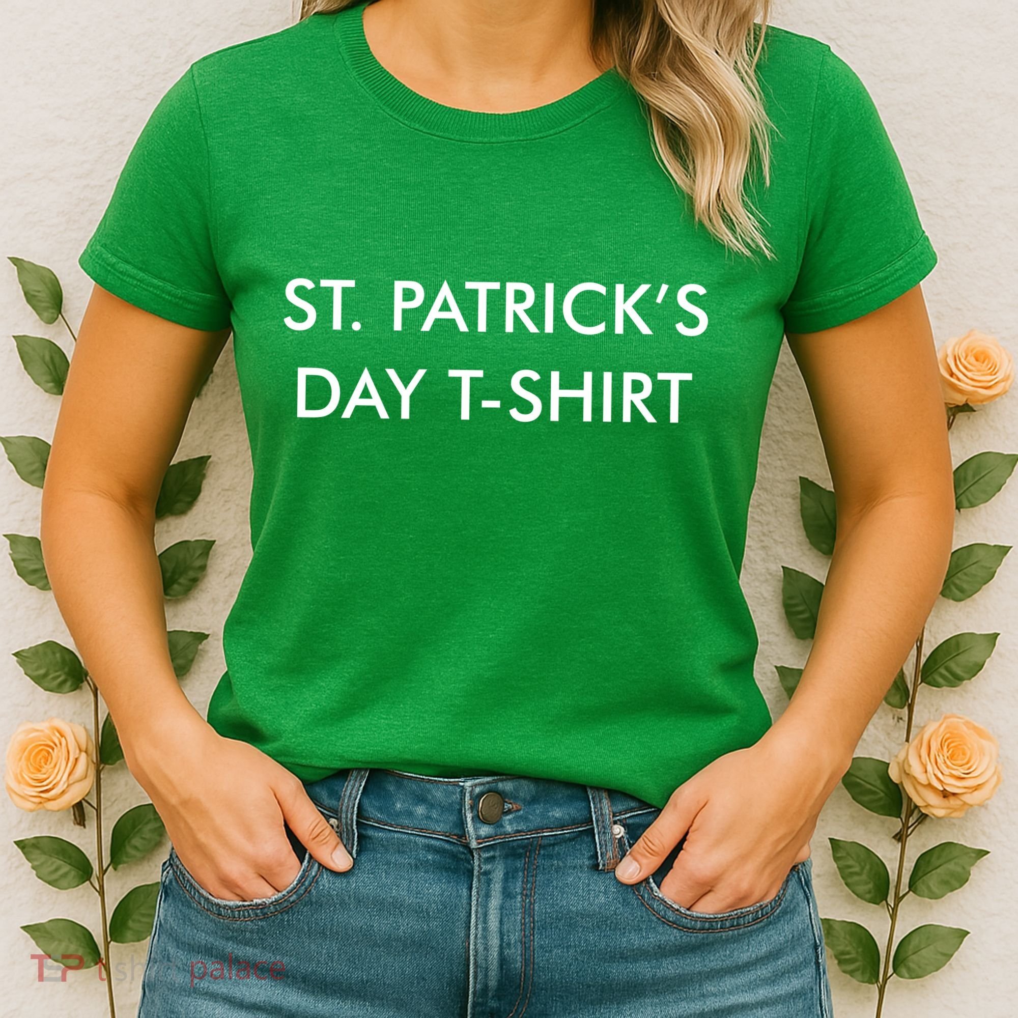 This Is My St. Patrick's Day Shirt Text Logo Women's T-Shirt