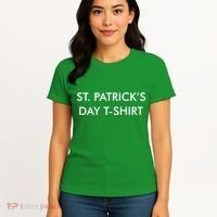This Is My St. Patrick's Day Shirt Text Logo Women's T-Shirt thumb 4