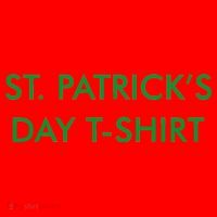 This Is My St. Patrick's Day Shirt Text Logo Santa Hat thumb 1