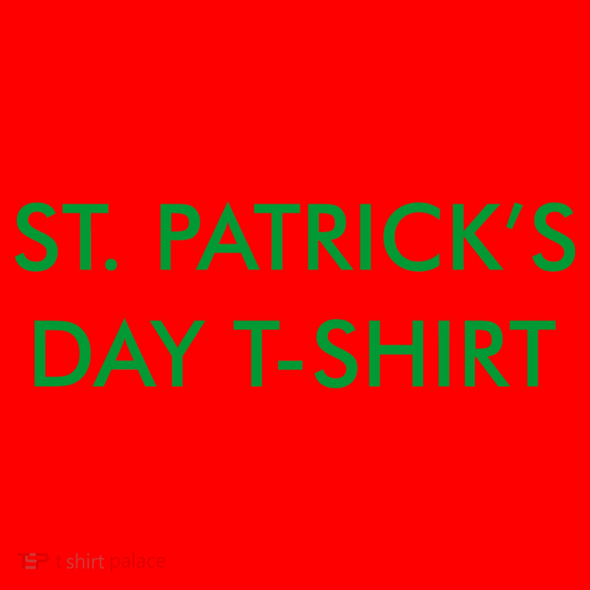 This Is My St. Patrick's Day Shirt Text Logo Santa Hat