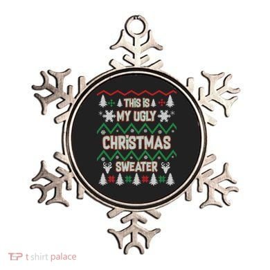 This Is My Ugly Christmas Sweater Ornament