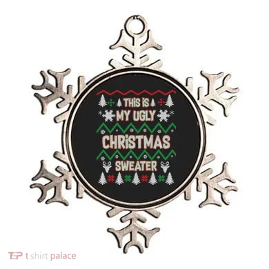 This Is My Ugly Christmas Sweater Ornament
