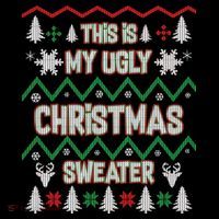 This Is My Ugly Christmas Sweater Cropped Pullover Crew thumb 4