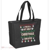 This Is My Ugly Christmas Sweater Tote Bag thumb 2