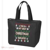 This Is My Ugly Christmas Sweater Tote Bag thumb 3