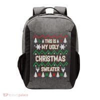 This Is My Ugly Christmas Sweater Vector Backpack thumb 0