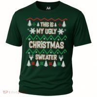 This Is My Ugly Christmas Sweater Cooling Performance Crew T-Shirt thumb 0
