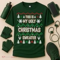 This Is My Ugly Christmas Sweater Cooling Performance Crew T-Shirt thumb 3