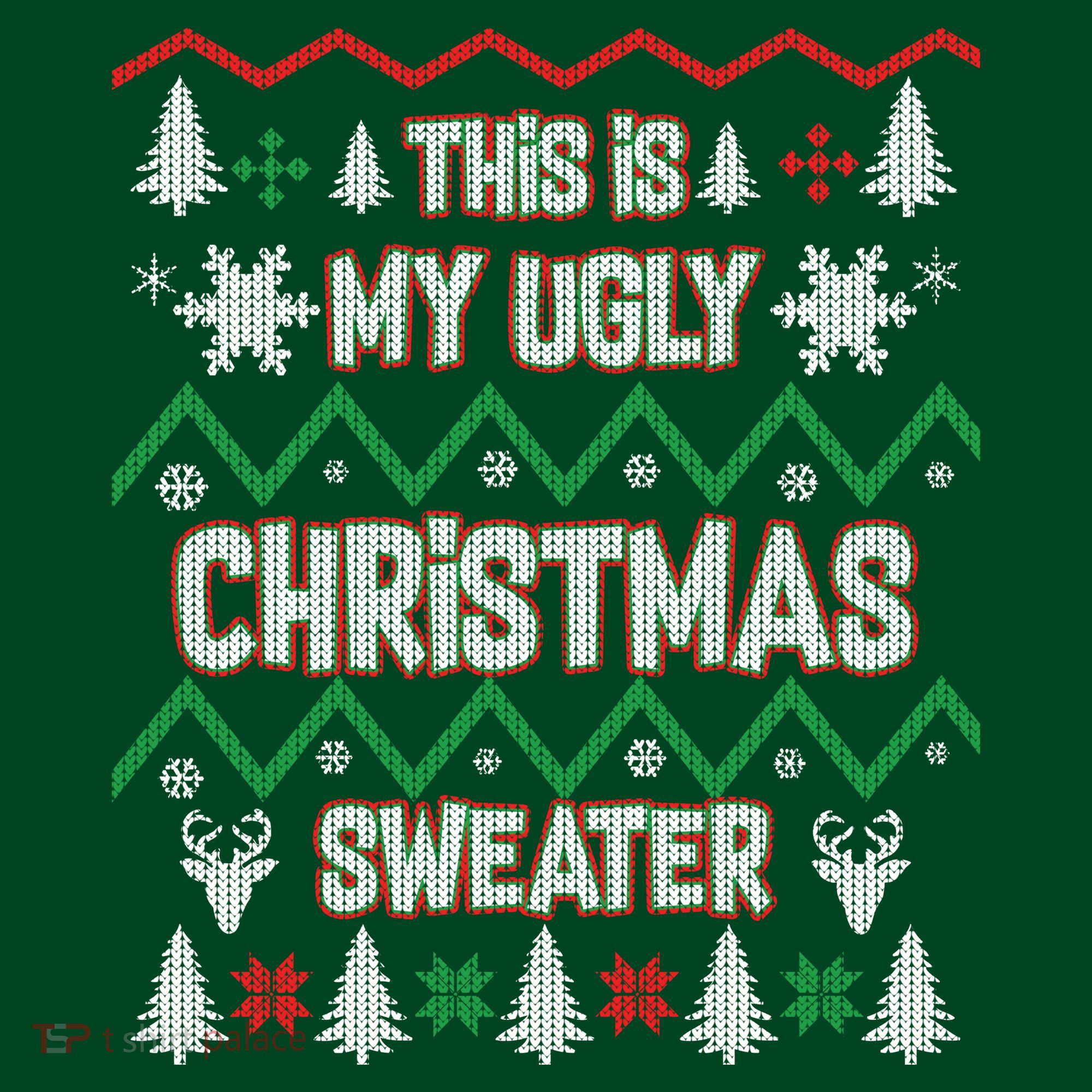 This Is My Ugly Christmas Sweater Long Sleeve Shirt