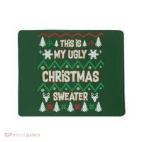 This Is My Ugly Christmas Sweater Mousepad thumb 0