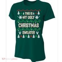 This Is My Ugly Christmas Sweater Women's Cooling Performance Crew T-Shirt thumb 0