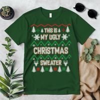 This Is My Ugly Christmas Sweater Premium T-Shirt thumb 2