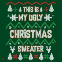 This Is My Ugly Christmas Sweater Full Zip Hoodie thumb 2