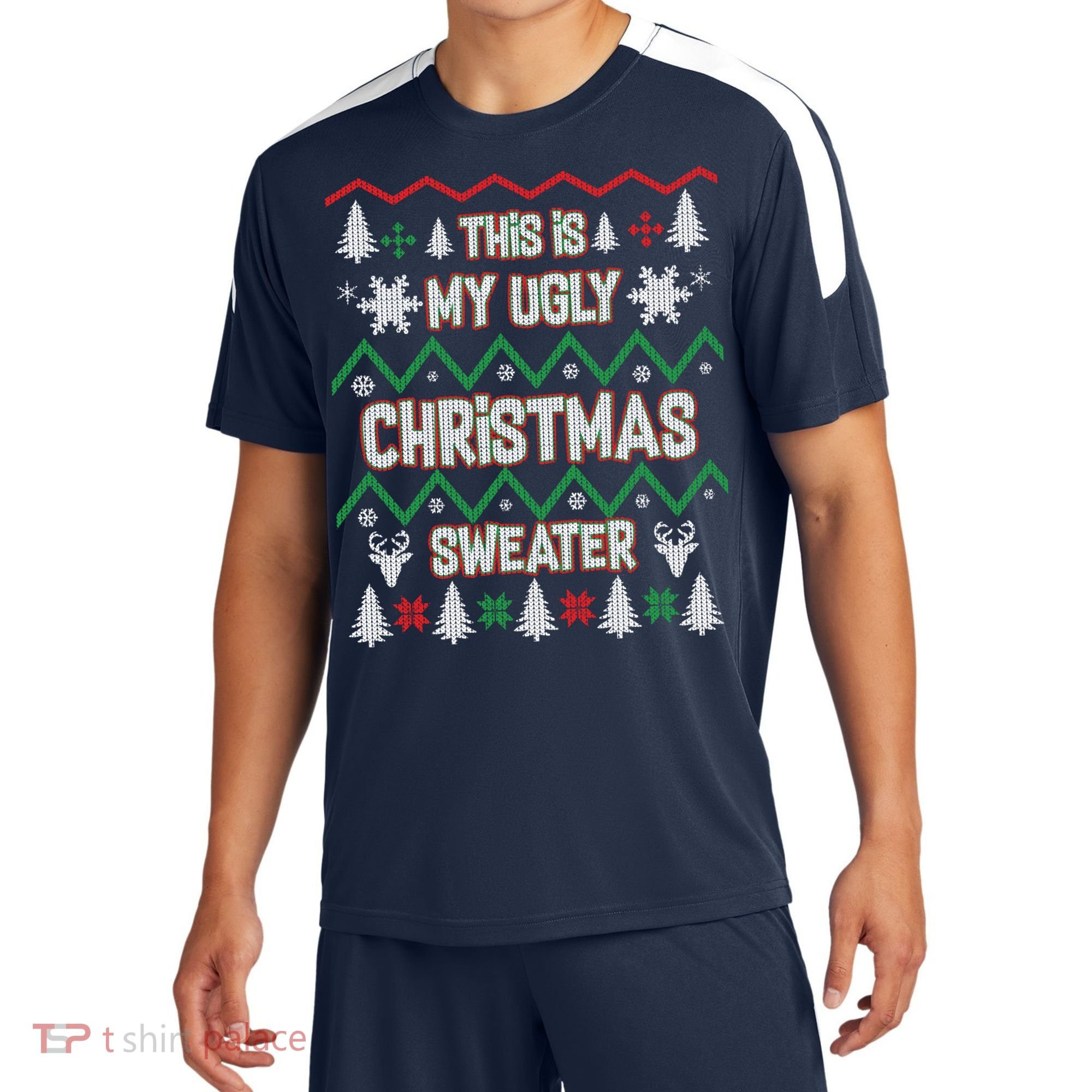 This Is My Ugly Christmas Sweater Soccer Jersey