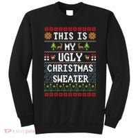 This Is My Ugly Christmas Sweater Party Funny Sweatshirt thumb 0
