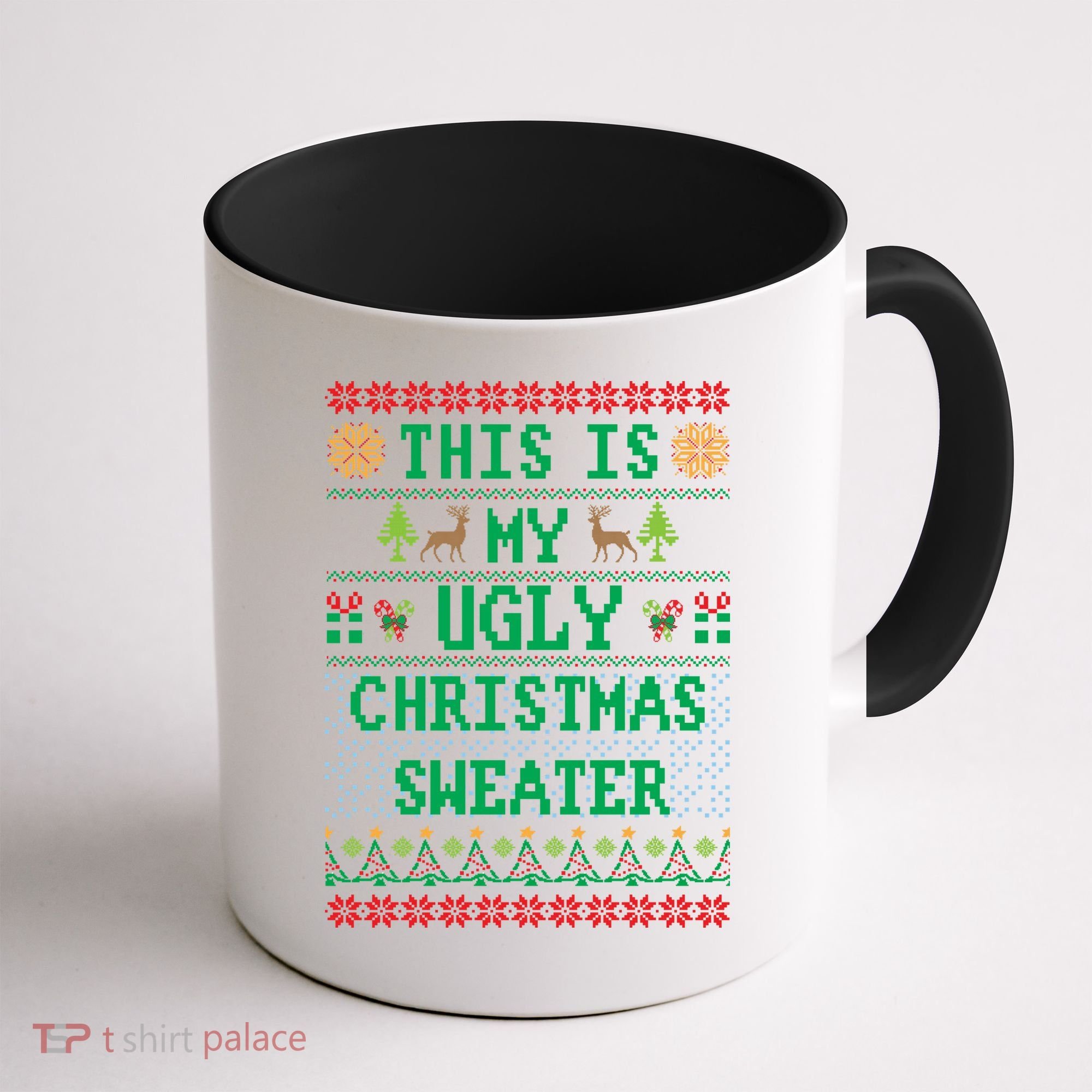 This Is My Ugly Christmas Sweater Party Funny Coffee Mug