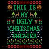 This Is My Ugly Christmas Sweater Party Funny Coffee Mug thumb 5
