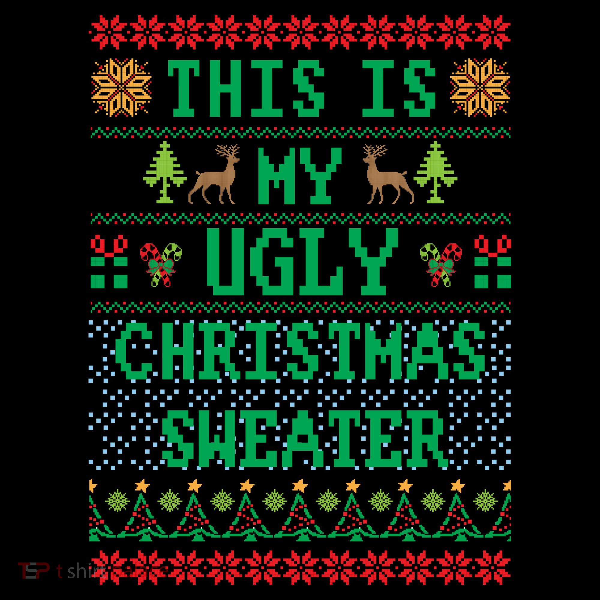 This Is My Ugly Christmas Sweater Party Funny Coffee Mug