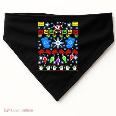This Is My Ugly Christmas Sweater Shoppers USA-Made Doggie Bandana