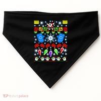 This Is My Ugly Christmas Sweater Shoppers USA-Made Doggie Bandana thumb 0