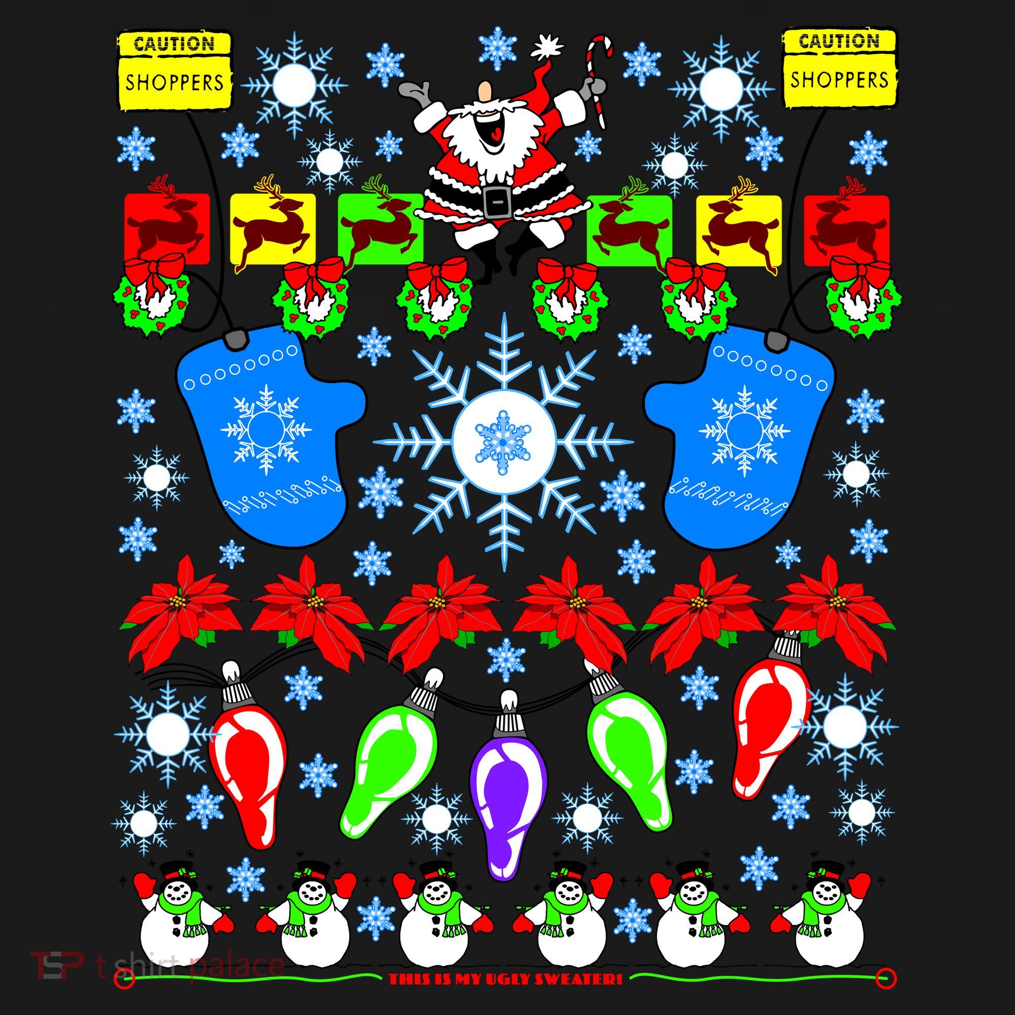 This Is My Ugly Christmas Sweater Shoppers Bucket Hat