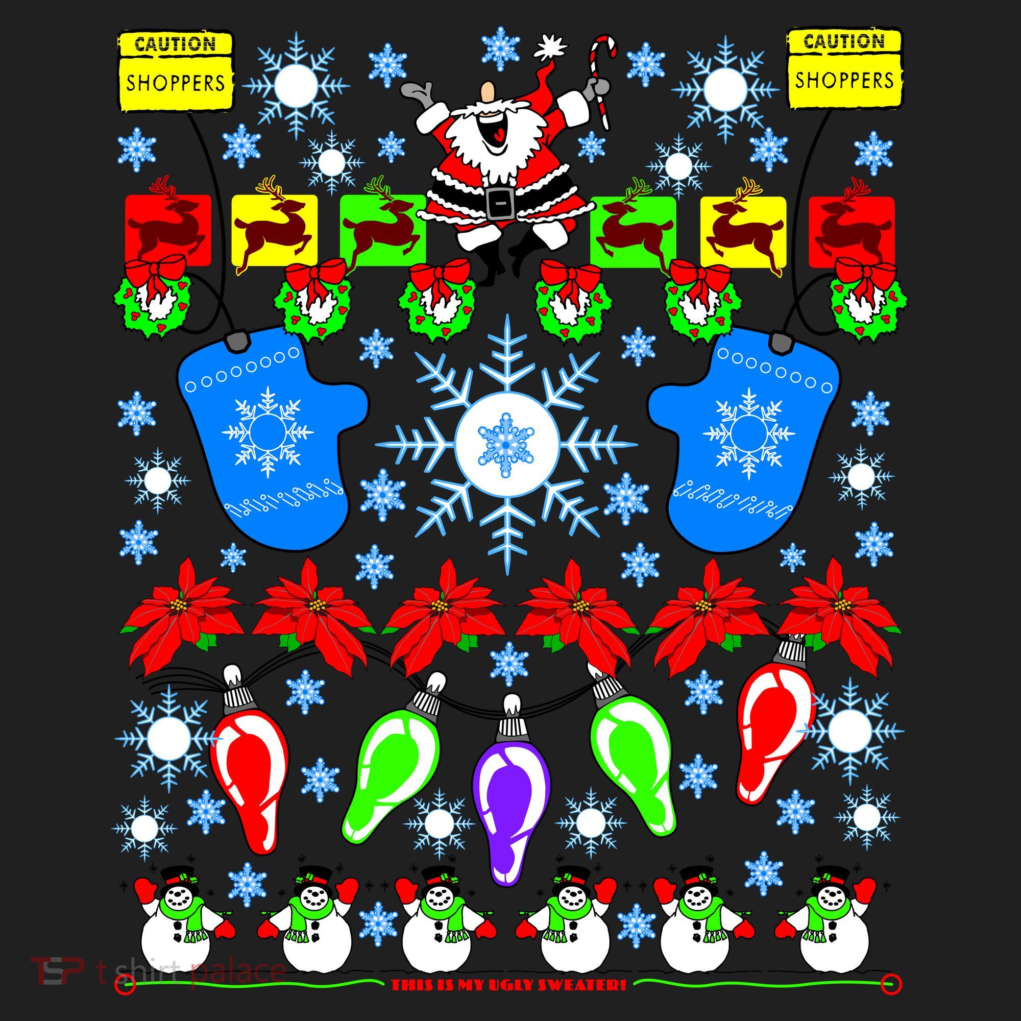 This Is My Ugly Christmas Sweater Shoppers Hat