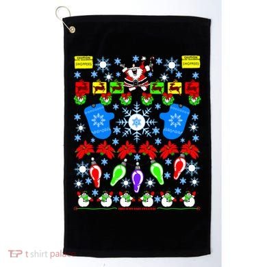 This Is My Ugly Christmas Sweater Shoppers Golf Towel