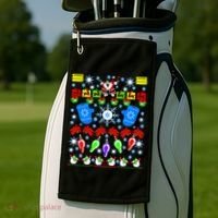 This Is My Ugly Christmas Sweater Shoppers Golf Towel thumb 2