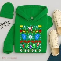 This Is My Ugly Christmas Sweater Shoppers Hoodie thumb 4
