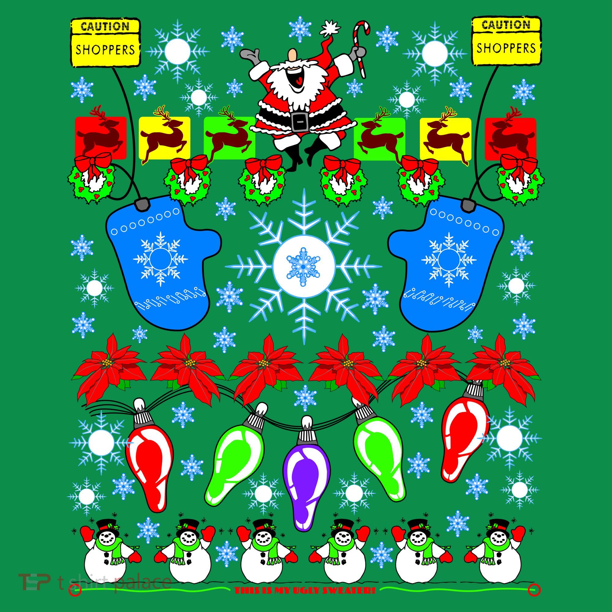 This Is My Ugly Christmas Sweater Shoppers Hoodie