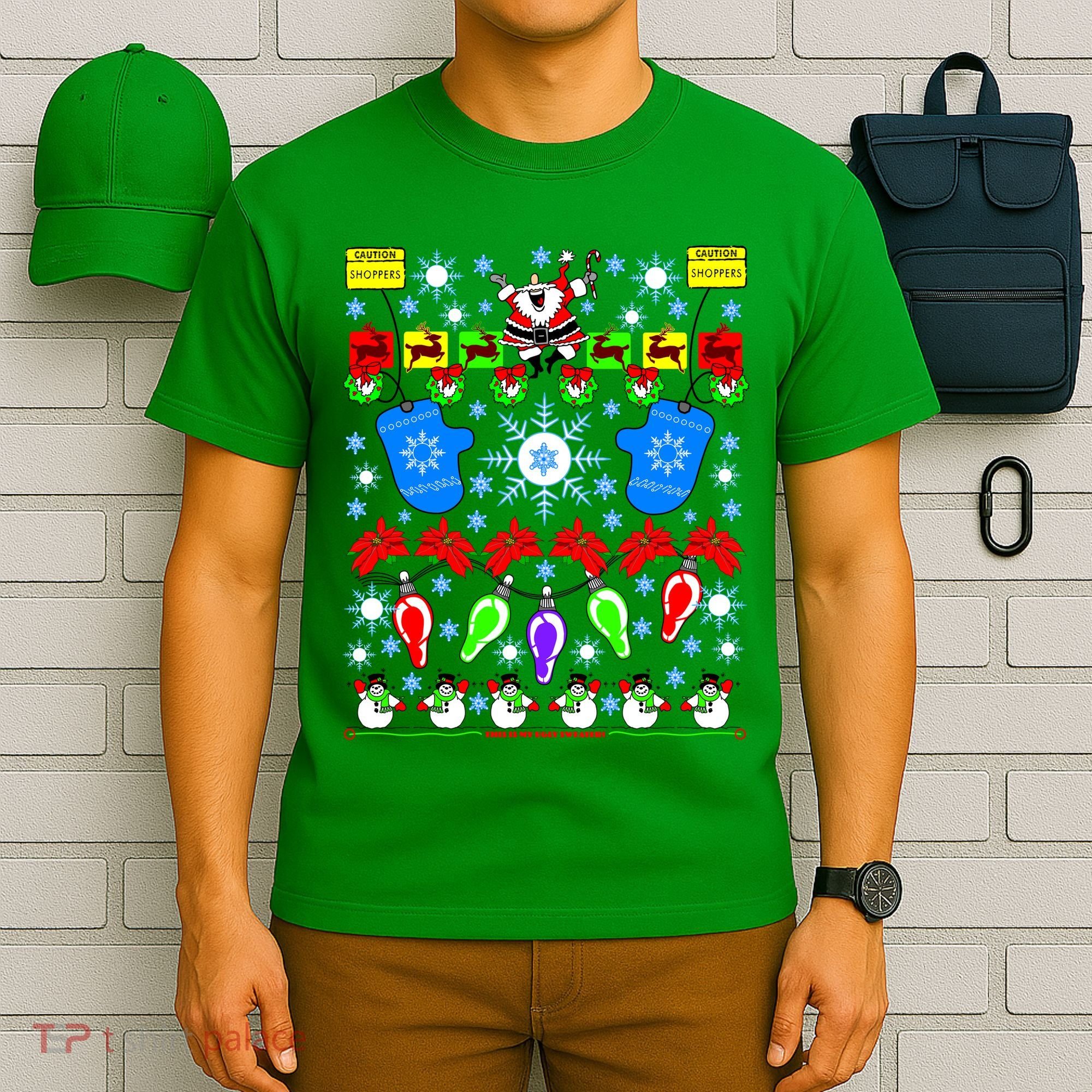 This Is My Ugly Christmas Sweater Shoppers T-Shirt