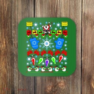 This Is My Ugly Christmas Sweater Shoppers Coaster