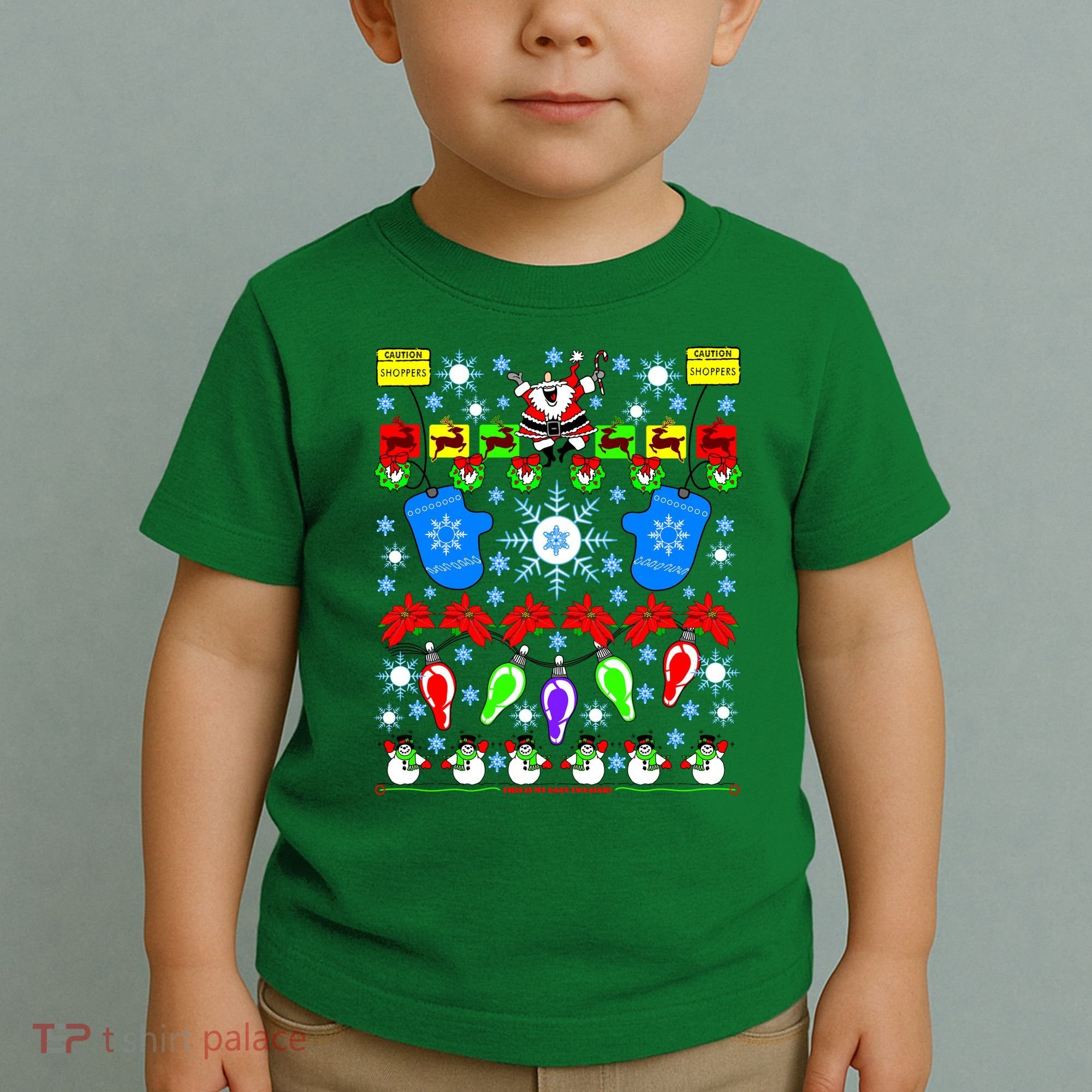 This Is My Ugly Christmas Sweater Shoppers Toddler T-Shirt