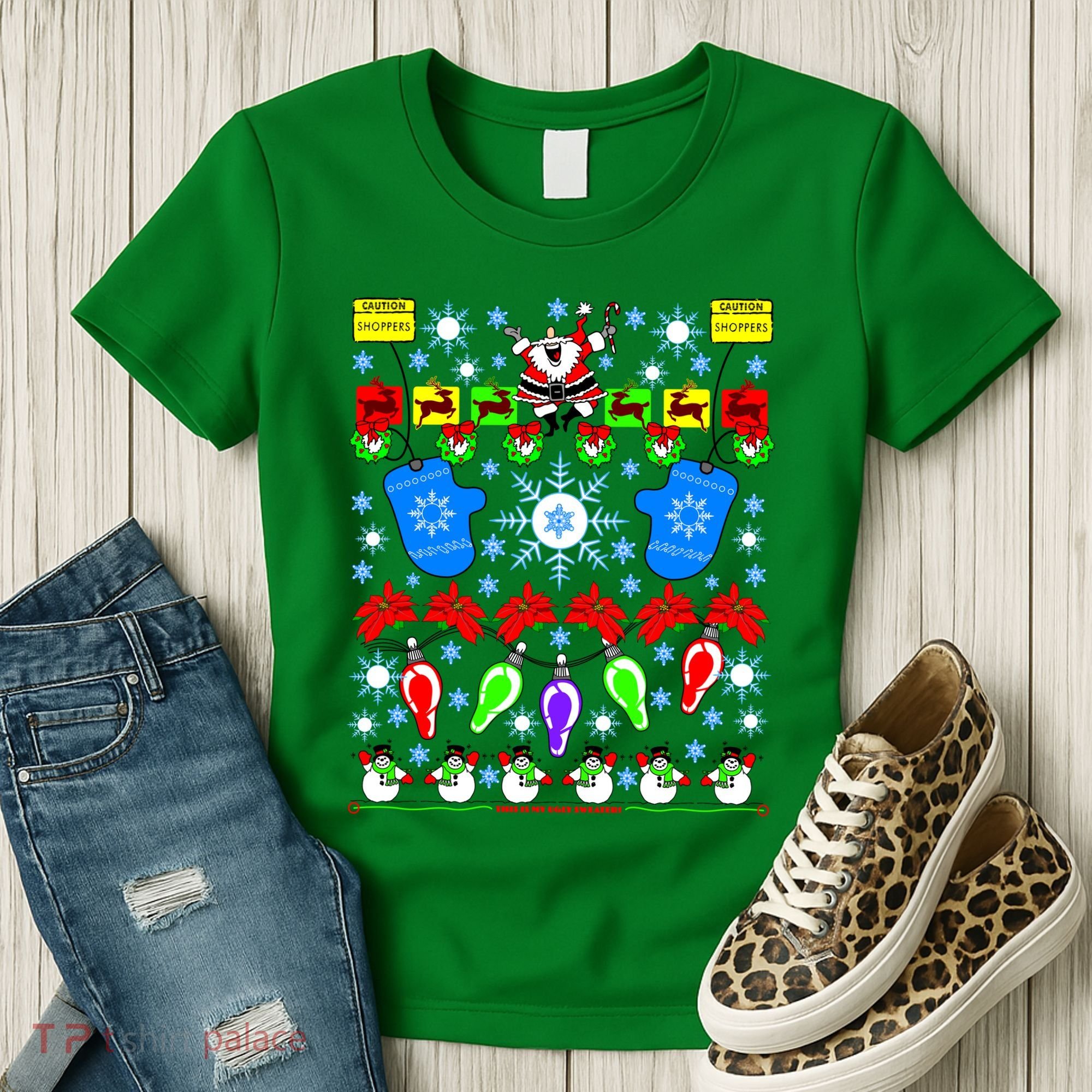 This Is My Ugly Christmas Sweater Shoppers Women's T-Shirt