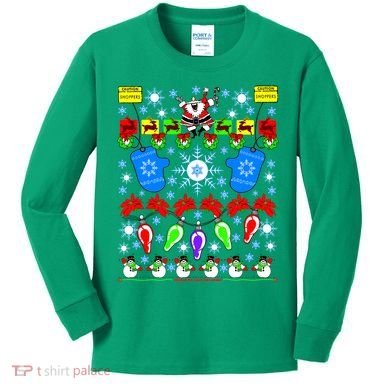 This Is My Ugly Christmas Sweater Shoppers Kids Long Sleeve Shirt